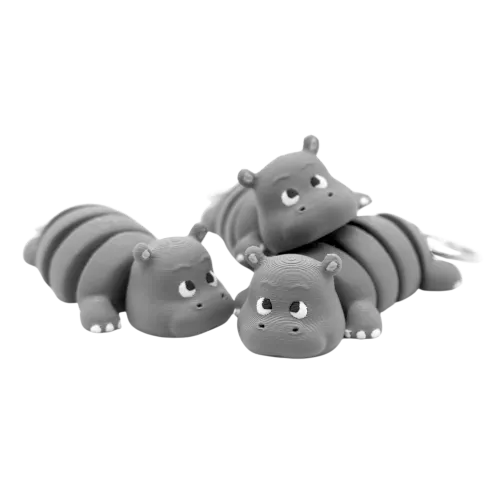Flexi Hippo Schlüsselanhänger