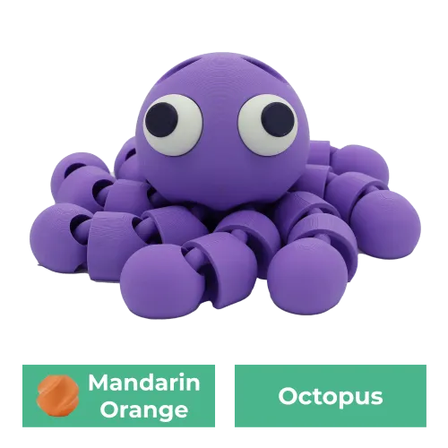 Flexibele octopus | 25CM