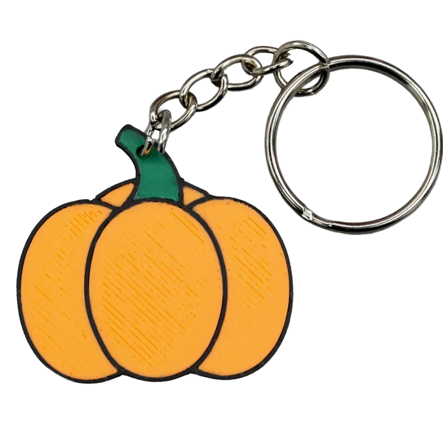 Pumpkin keychain - 