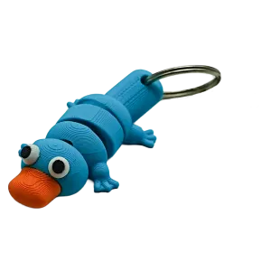 Vogelbekdier (Platypus) sleutelhanger