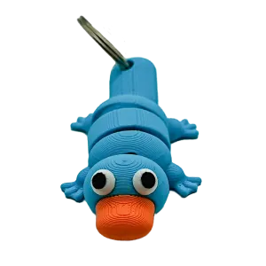 Vogelbekdier (Platypus) sleutelhanger