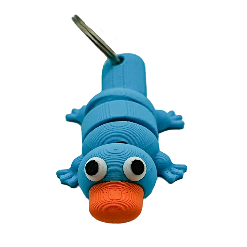 Vogelbekdier (Platypus) sleutelhanger