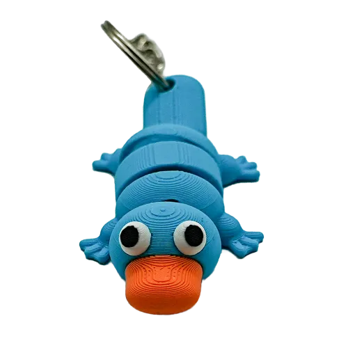 Vogelbekdier (Platypus) sleutelhanger