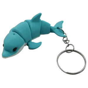 Dolfijn sleutelhanger - Turqouise