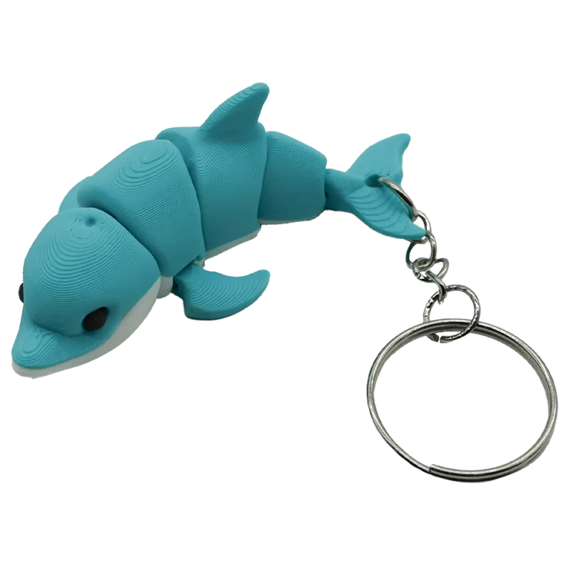 Dolfijn sleutelhanger - Turqouise