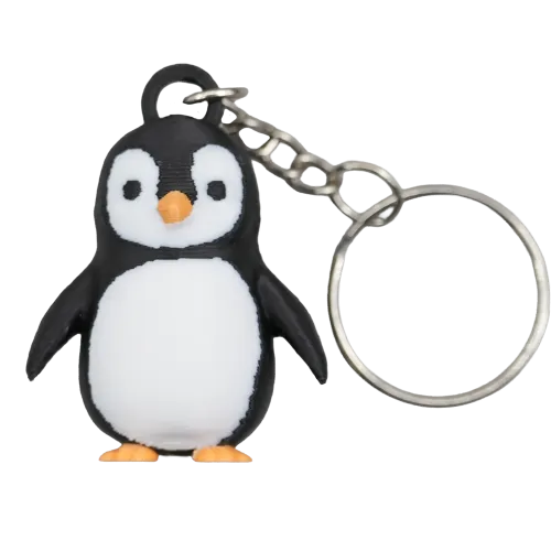 Pinguin-Schlüsselanhänger