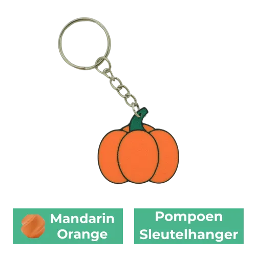 Pompoen sleutelhanger | Oranje