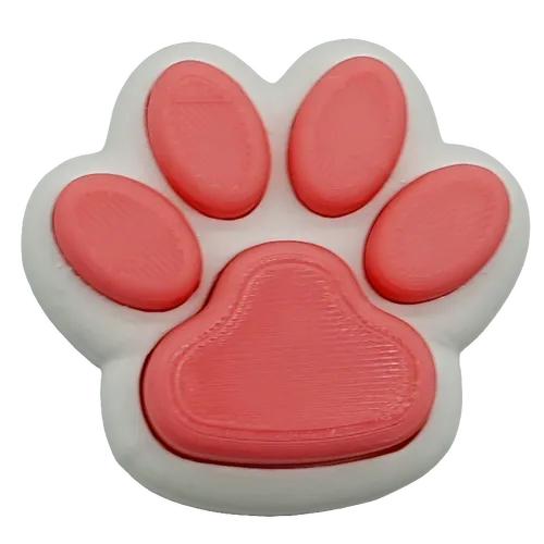 Kattenpoot fidget clicker