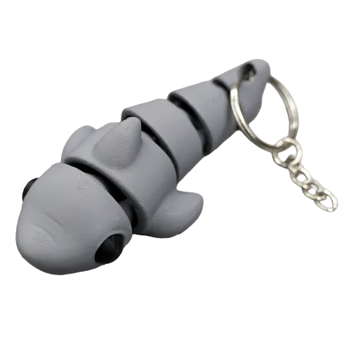Flexi Shark Keychain