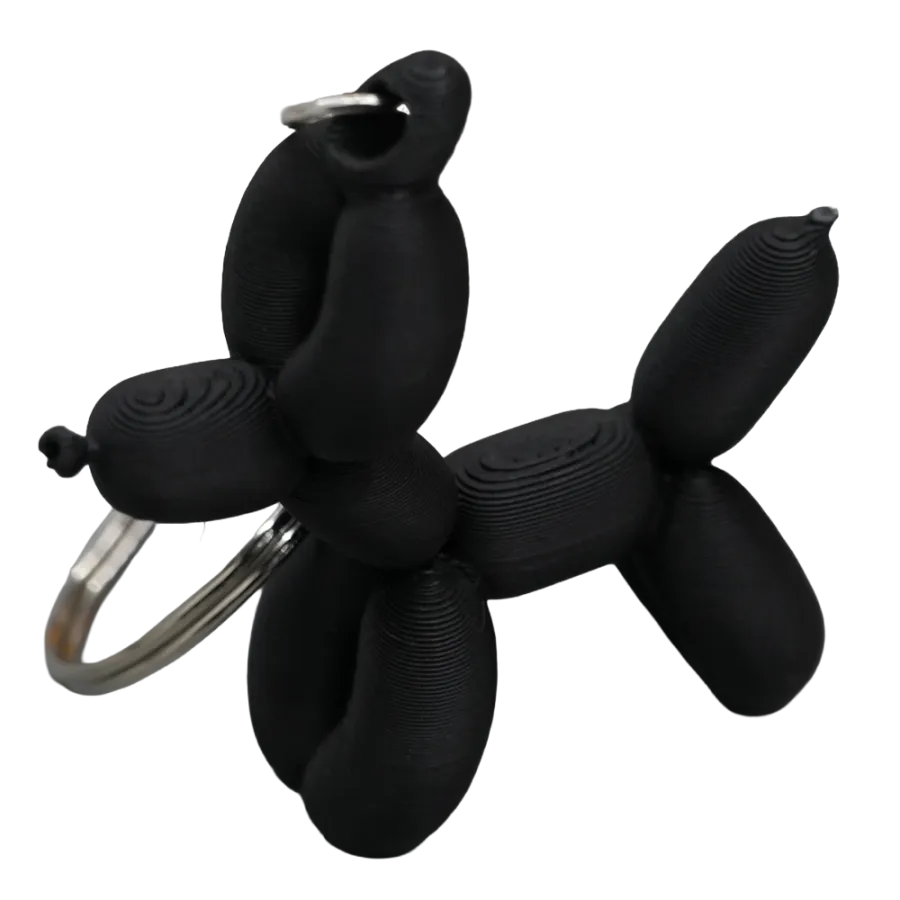 Balloon dog keychain - 