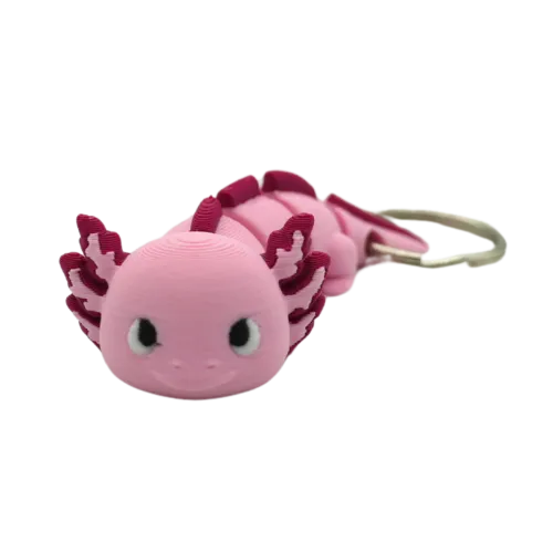 Axolotl sleutelhanger | Sakura Roze