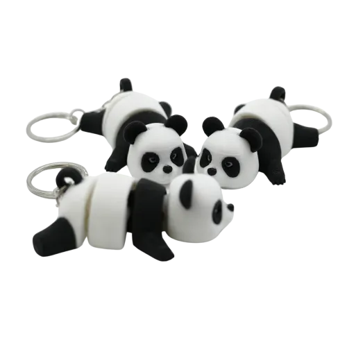 Flexi Panda key ring