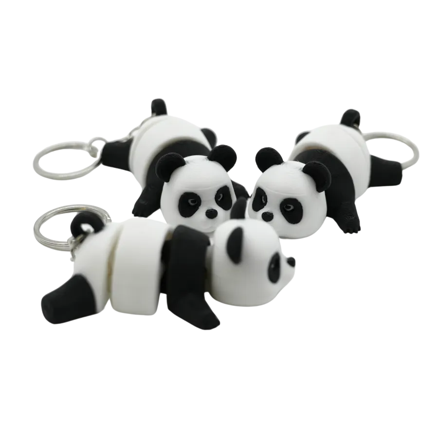 Flexi Panda key ring