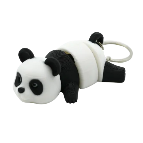 Flexi Panda key ring