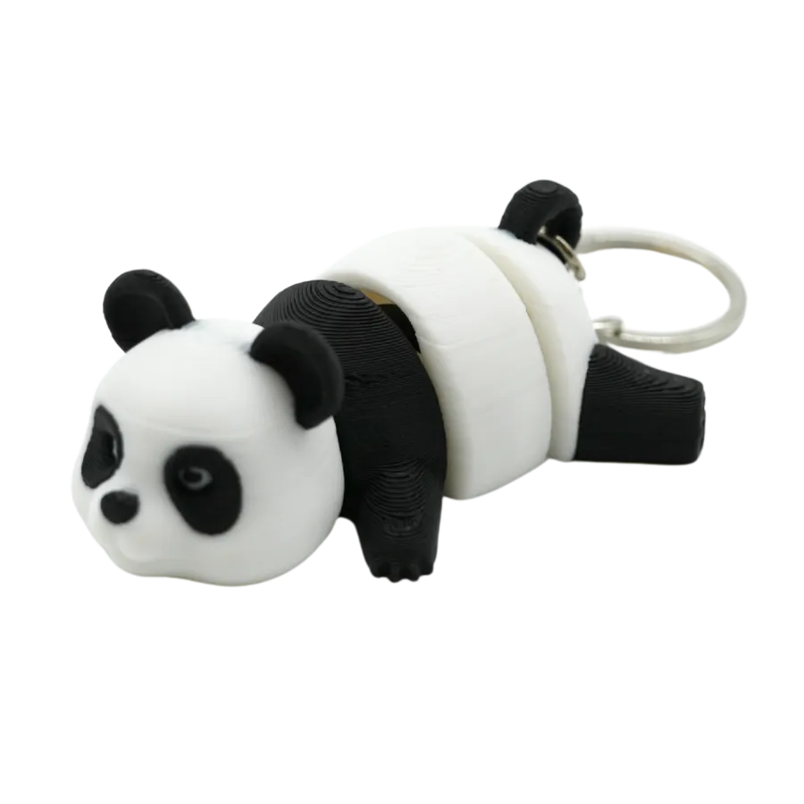 Flexi Panda key ring