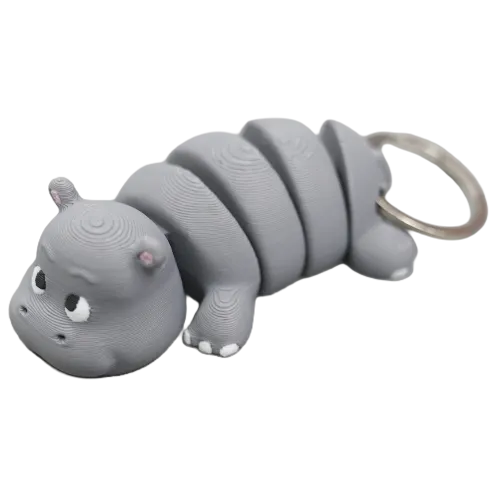 Flexi Hippo Schlüsselanhänger