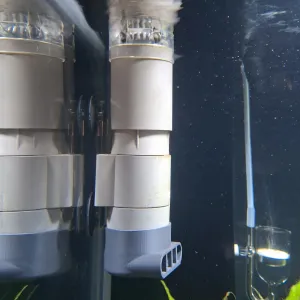 Stroompijpje voor Oase CrystalSkim 600 | Zijdelingse Uitstroom | 360° Draaibaar