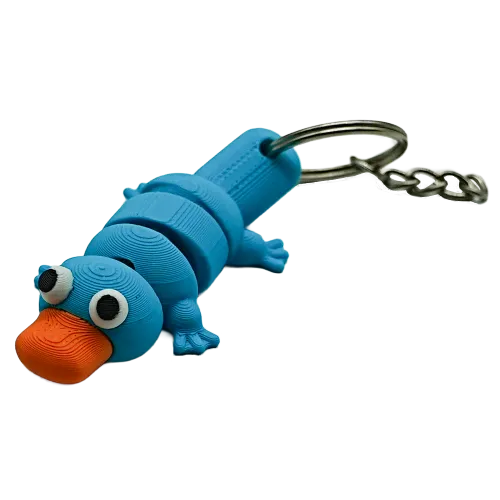 Vogelbekdier (Platypus) sleutelhanger